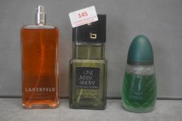 3x Assorted Men’s Fragrances