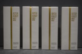 4x Aylssa Ashley White Musk 100ml EDT