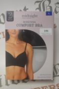 *Midnight Wire Free Comfort Bras 2pk (black, and grey) Size: L ~34DD to 38C