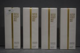 4x Aylssa Ashley White Musk 100ml EDT