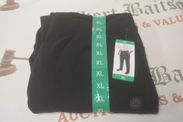 *Mondetta Men’s Black Fleece Lined Joggers Size: XL