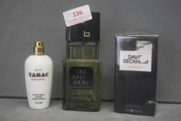 3x Assorted Men’s Fragrances