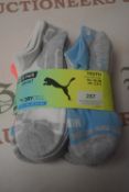 Puma Youth’s 10pr Low Cut Dry Cell Socks Size: 2.5-5