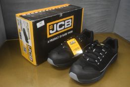 *JCB Workwear Trakker Black Suede Leather Safety Shoes Size: 13