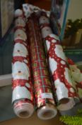 *3x Rolls of Double Sided Christmas Wrapping Paper