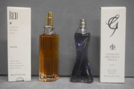 2x Giorgio 90ml Unused Testers - Red and G
