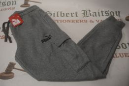 *Puma Grey Joggers Size: S