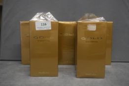 7x Gold 100ml Aftershaves & EDT's