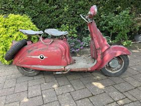 c.1957 Peugeot S57C Rare British market French scooter