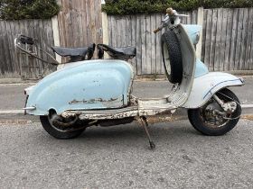1958 Lambretta Li150 Series 1 Framebreather Extremely early time warp model