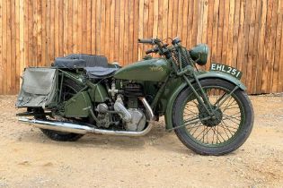 c.1940s Norton 16H Outfit Military Evocation No Reserve