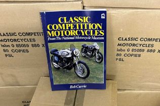 50 Boxes of the Book 'Classic Competition Motorcycles' by Bob Currie No Reserve
