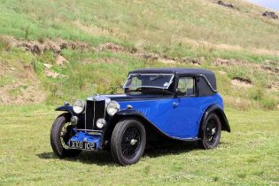 1935 MG NB Magnette Faux Cabriolet Reputedly the only Faux Cabriolet on a Triple-M chassis!