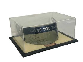 David Coulthard Signed Race Visor No Reserve