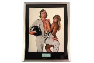 James Hunt Autograph Presentation (1947 - 1993) No Reserve
