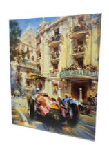 ‘Mirabeau 1950’ Deluxe Giclee Canvas Artwork by Alfredo de la Maria