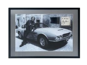 The Persuaders! Roger Moore Autograph Presentation No Reserve