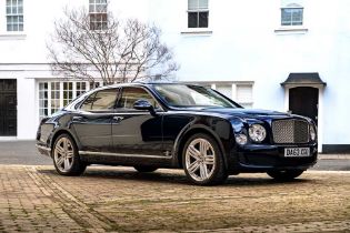 2013 Bentley Mulsanne Originally loaned to the Royal Household and used by HRH King Charles III for