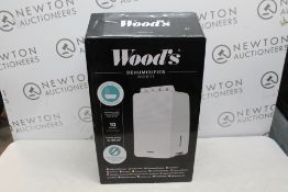 1 BOXED WOODS MDK11 HOME DEHUMIDIFIER 230V 10 LITRES RRP Â£199