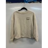 1 LADIES PUMA JUMPER IN BEIGE SIZE M RRP Â£29