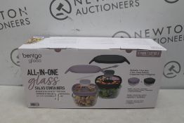 1 BOXED BENTGO ALL-IN-ONE GLASS SALAD CONTAINER RRP Â£19 (1 IN BOX)