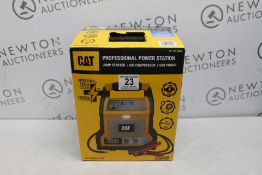 1 BOXED CAT 1200AMP JUMP STARTER, PORTABLE USB CHARGER AND AIR COMPRESSOR RRP Â£99.99