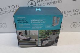 1 BOXED HOMEDICS MODULAIR COMPRESSION MASSAGE BUNDLE FOR CALF AND KNEE RRP Â£199