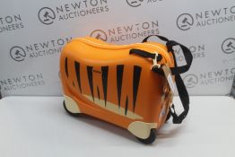 1 AMERICAN TOURISTER FUNRIDER RIDE ON HARDSIDE CASE IN TIGER DESIGN (3-6 YEARS) RRP Â£39