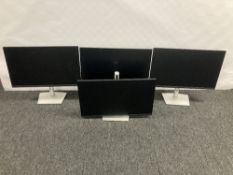(4) Dell P2722H 27