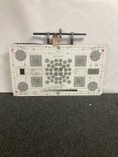 Unbranded Camera Focus And Resolution Chart With Top Hanging Bracket