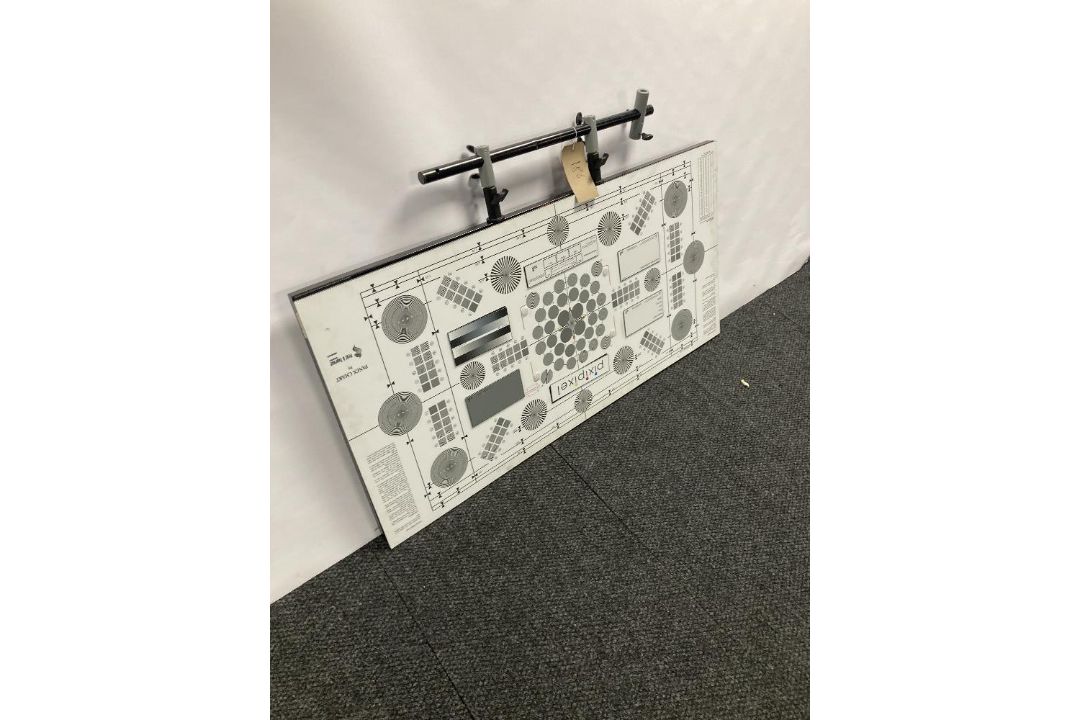 Unbranded Camera Focus And Resolution Chart With Top Hanging Bracket - Image 2 of 3