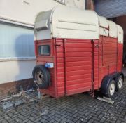 Rice double horse trailer - converted to a catering trailer