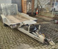 Ifor Williams DB plant trailer