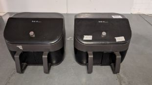 (2) Instant DAF8132BK double air fryer