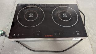 Caterlite DF824 double induction hob