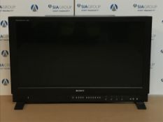 Sony Trimaster 4K BVM-X300 professional video monitor