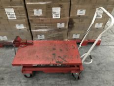 Ideal BS100 1000kg Hydraulic Mobile Lift Table
