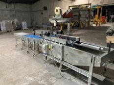 Soco Systems T-10 Case Sealer & Gravity Fed Conveyors