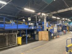 Laminating line comprising