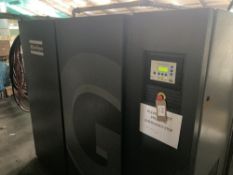 Atlas Copco GA75VSD packaged air compressor