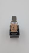 Franck Muller Geneve Casablanca, Salmon face with leather strap