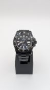 Rolex Submariner Date 116610LN, Black DLC coated, Steel bracelet