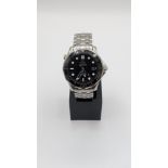 Omega Seamaster Diver 300m 41 mm, Steel on Steel