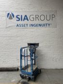 Pecolift 3.5mtr Manual Vertical Lift Work Platform