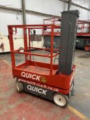 Skyjack SJ12 6mtr Electric Vertical Mast Lift