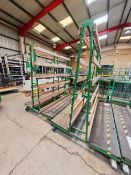 (2) Mobile layup trolleys