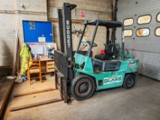 Hyster LPG forklift truck