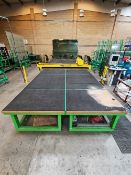 Hegla Formline F CNC-controlled gantry style glass cutting machine