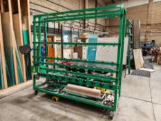 Atlantic Laser Rack with Domino 320i laser marking system