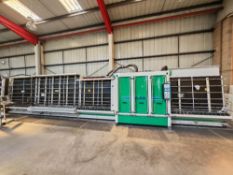 Combination Lot - Forel glass wash, alignment, press and sealant production line to include: